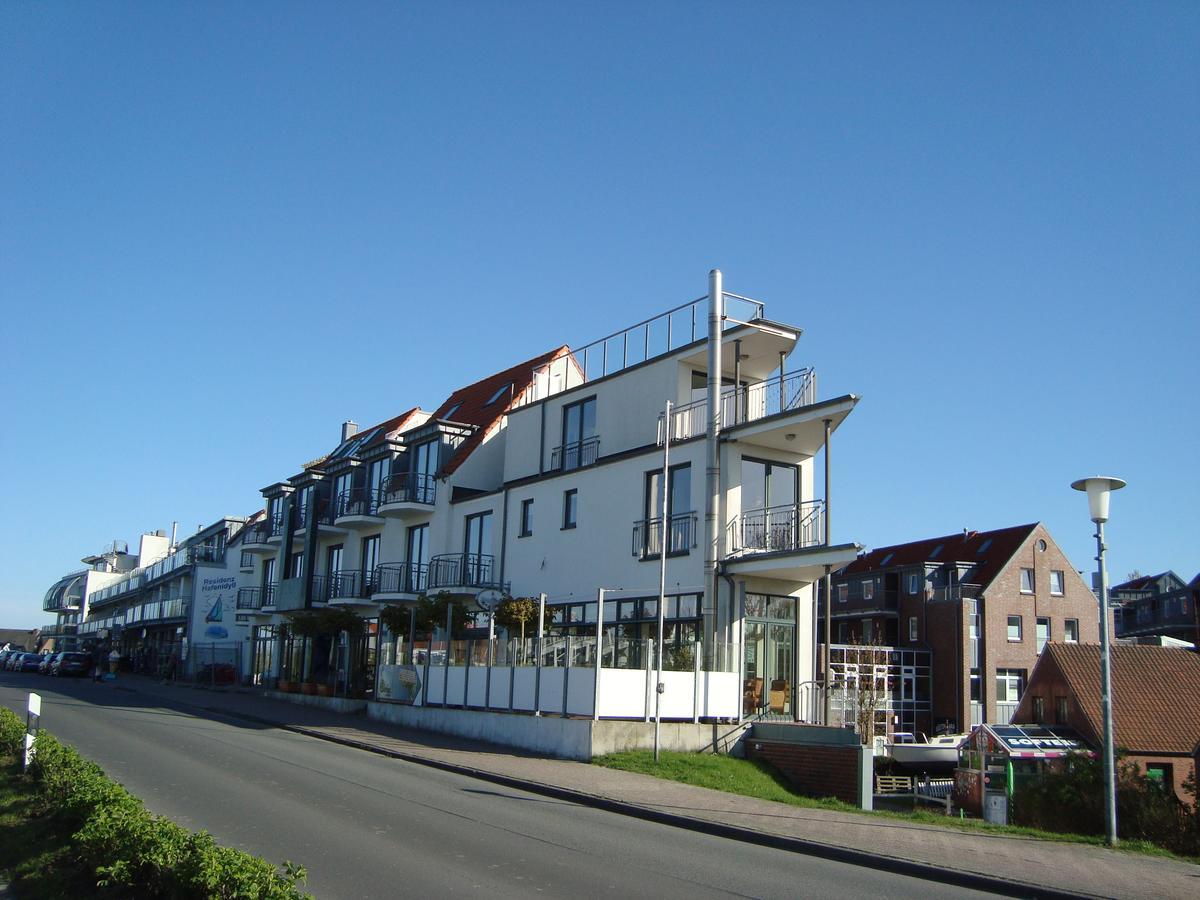 Hotel Vier Jahreszeiten Bensersiel Exterior foto