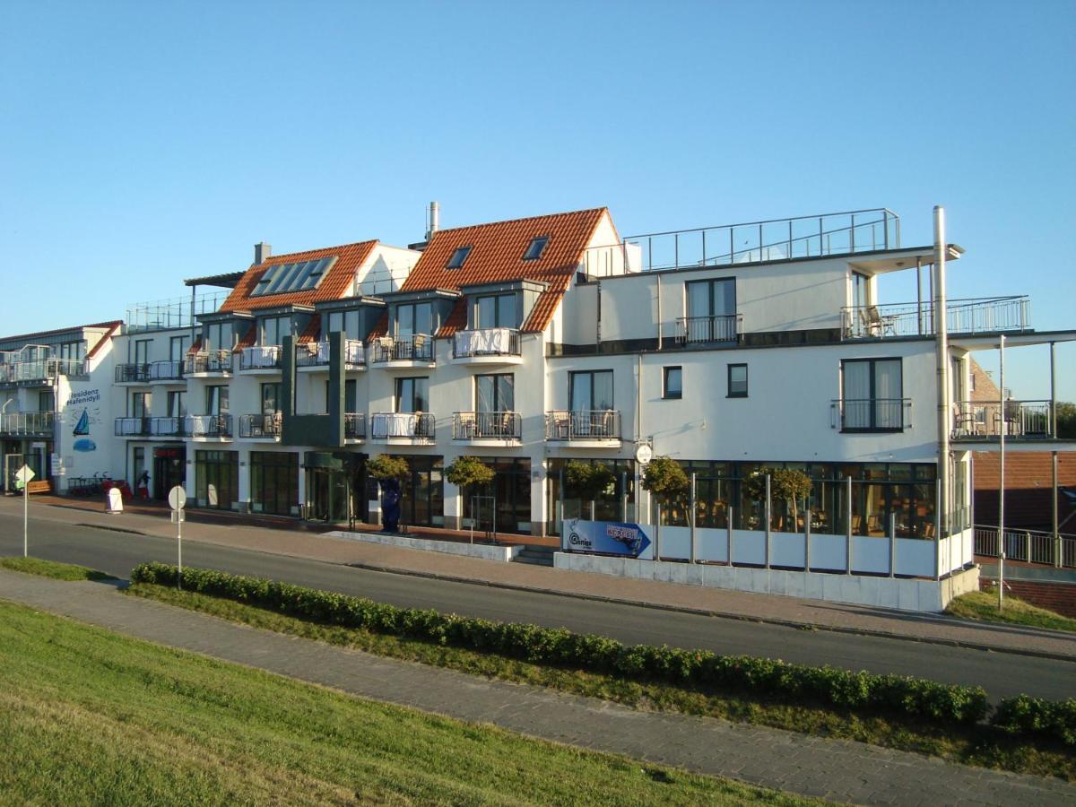 Hotel Vier Jahreszeiten Bensersiel Exterior foto